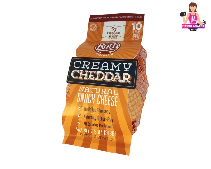 BEST SNACK — Roth Wisconsin Creamy Cheddar Cheese