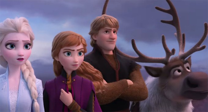 Elsa, Anna, Kristoff & Sven In ‘Frozen 2’