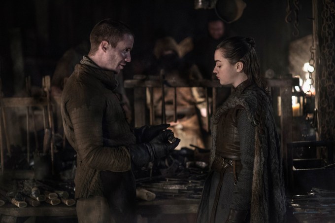Gendry & Arya Stark In ‘Winterfell’