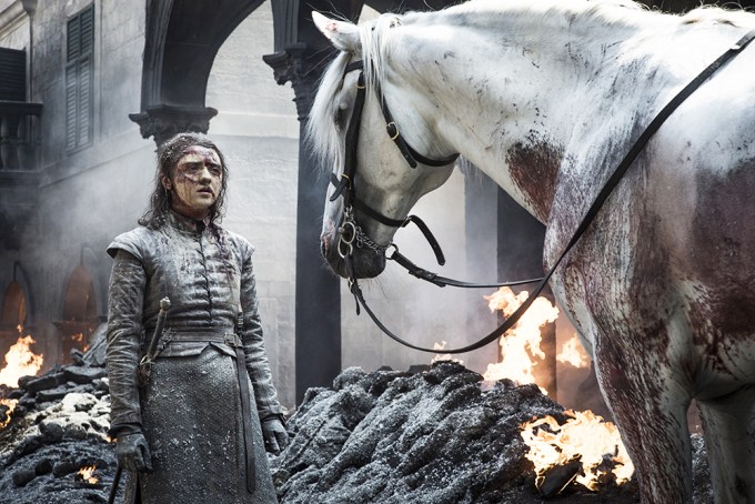 Arya Stark In The Final Moments Of ‘The Bells’