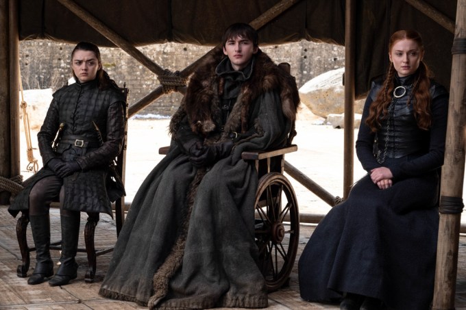 Arya, Bran & Sansa Stark In Series Finale