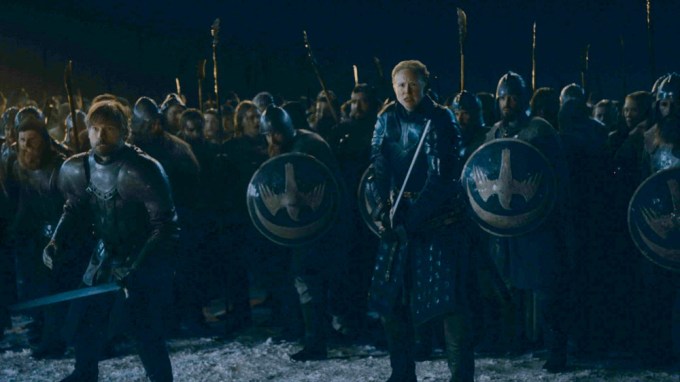Brienne Of Tarth & Jaime Lannister & Soldiers In ‘The Long Night’