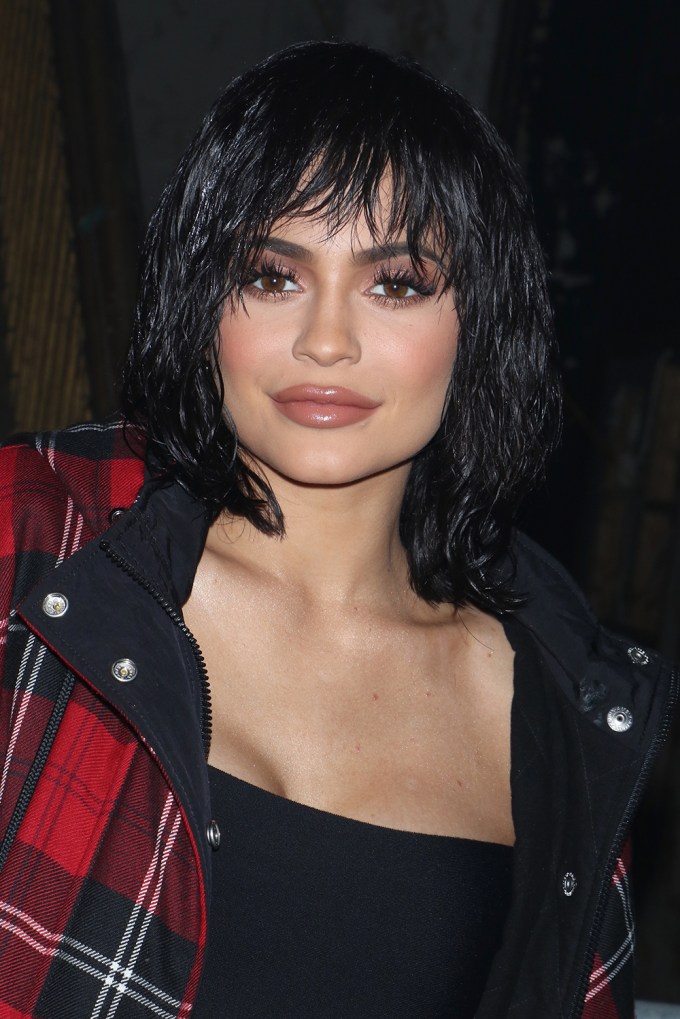 Kylie Jenner’s Wet Hair & Bangs