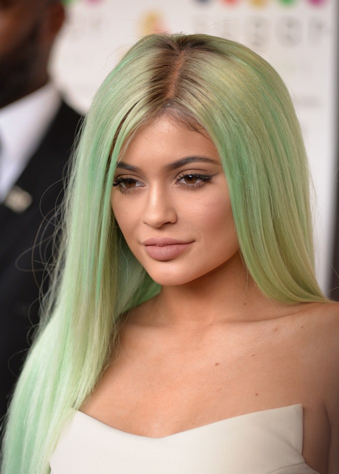 Kylie Jenner’s Green Hair