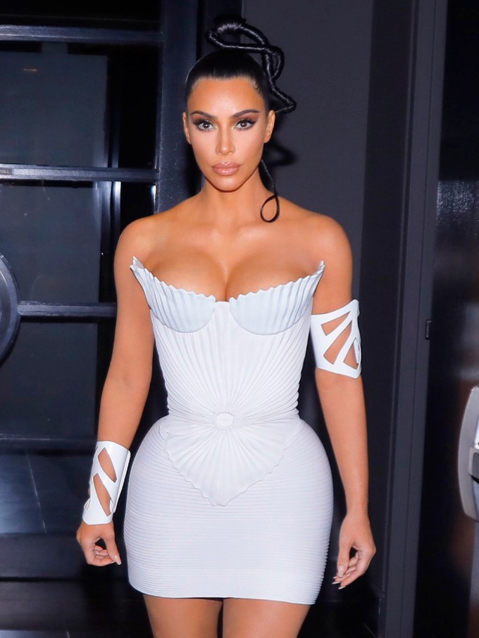 Kim Kardashian’s Plunging Outfits