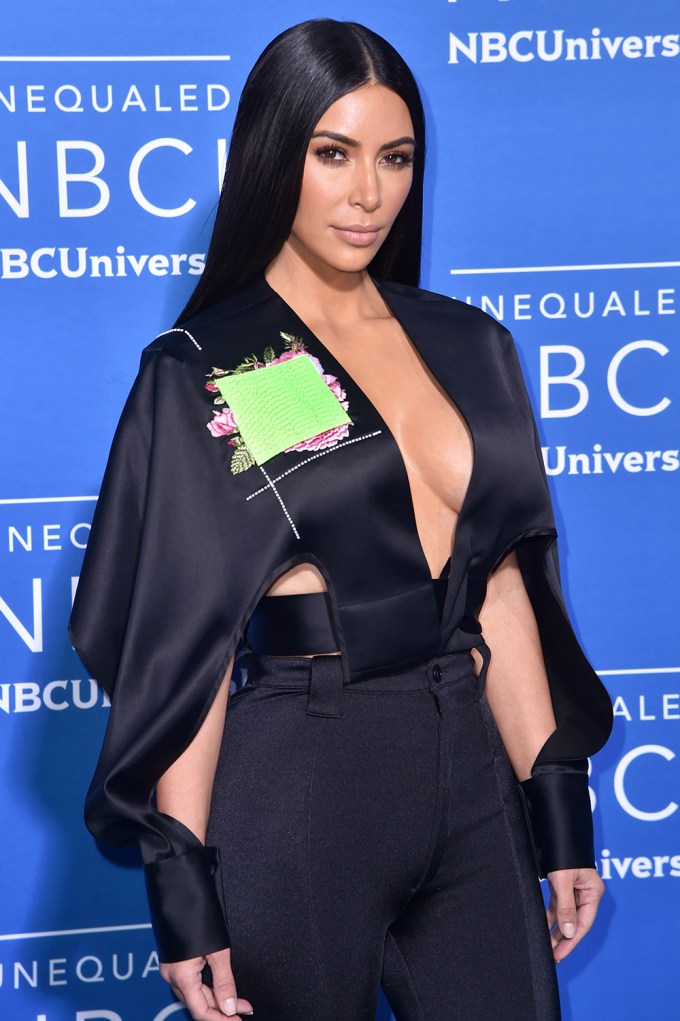 Kim Kardashian at the NBCUniversal Upfronts