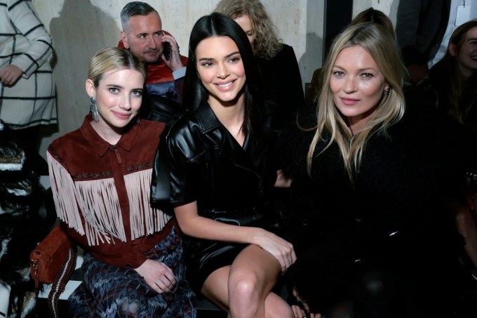 Front Row: Celebs At NYFW