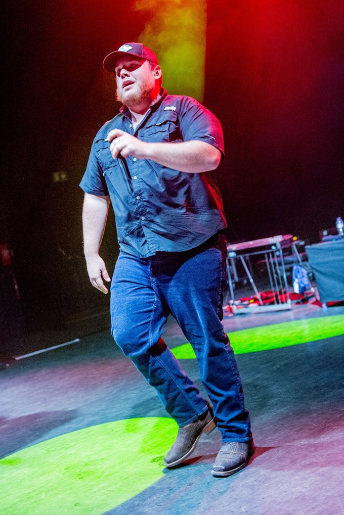 Luke Combs At A Concert In London