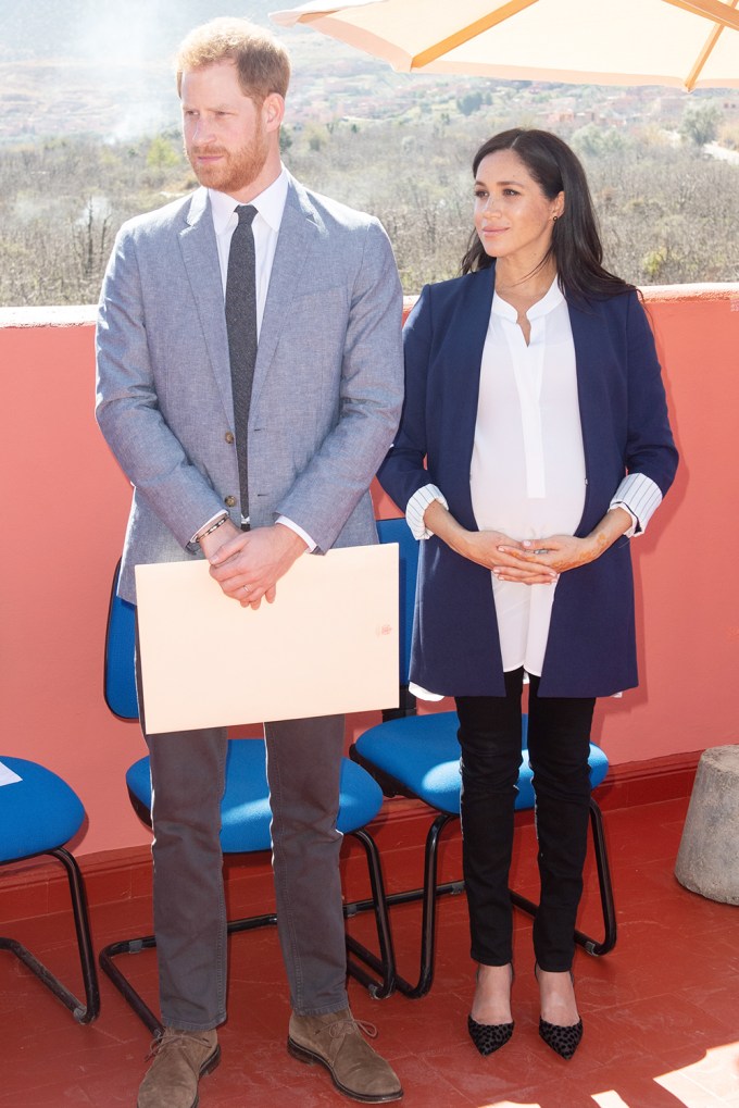 Prince Harry and Meghan Duchess of Sussex visit to Morocco – 24 Feb 2019