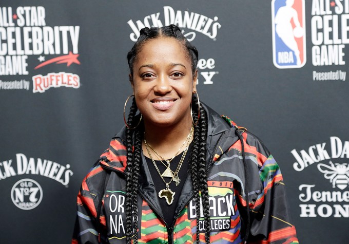 Rapsody Smiles Ahead Of The All-Star Game
