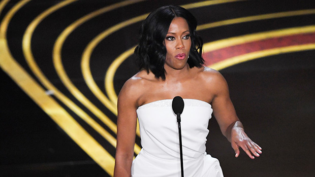 Regina King stuns in plunging butterfly gown at Oscars 2021