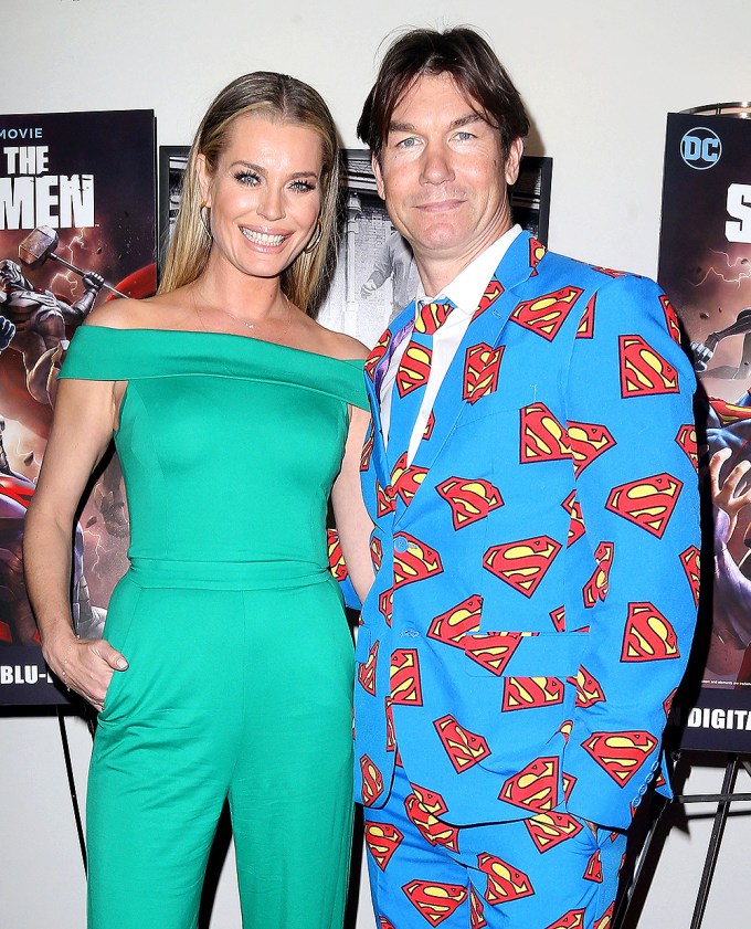 Rebecca Romijn & Jerry O’Connell At The ‘Reign Of Supermen’ Premere