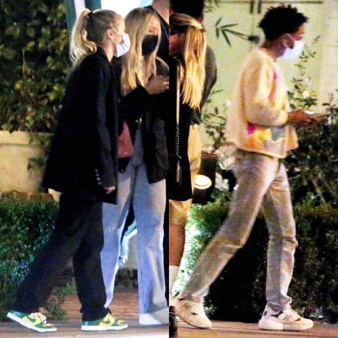 Sofia Richie & Jaden Smith Out To Dinner
