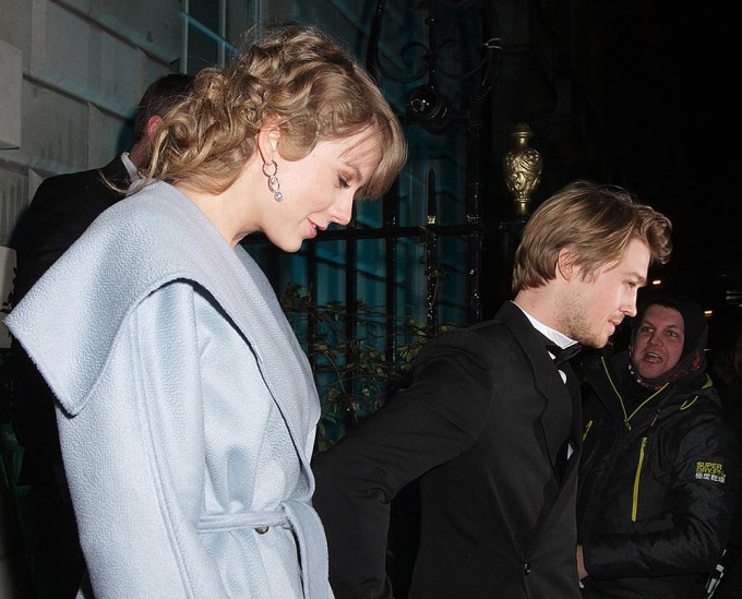 Taylor Swift & Joe Alwyn Leaving The BAFTA Awards After-Party