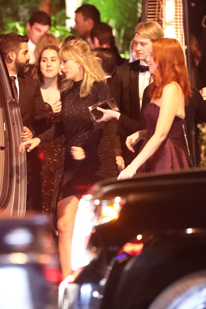 Taylor Swift & Joe Alwyn At Golden Globes After Party
