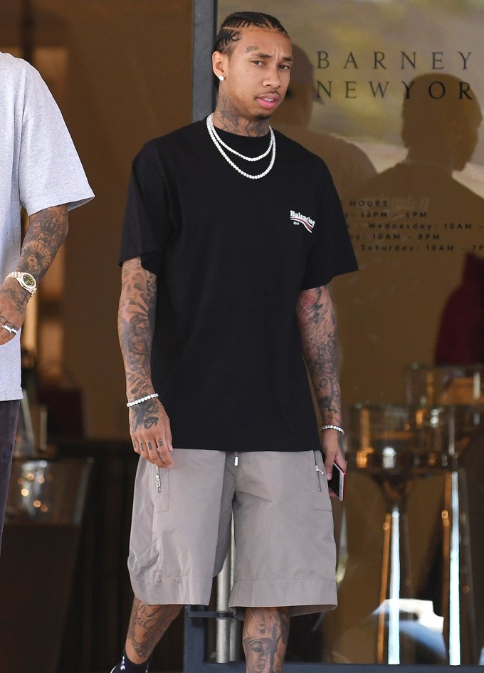 Tyga out in Los Angeles
