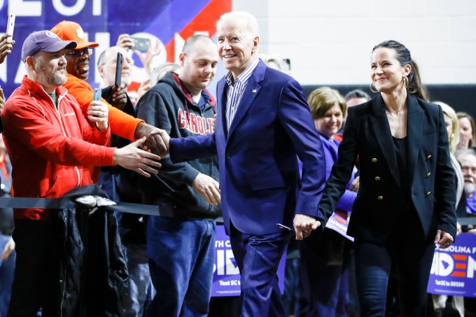 Joe Biden Campaigns With His Daughter, Ashley Biden