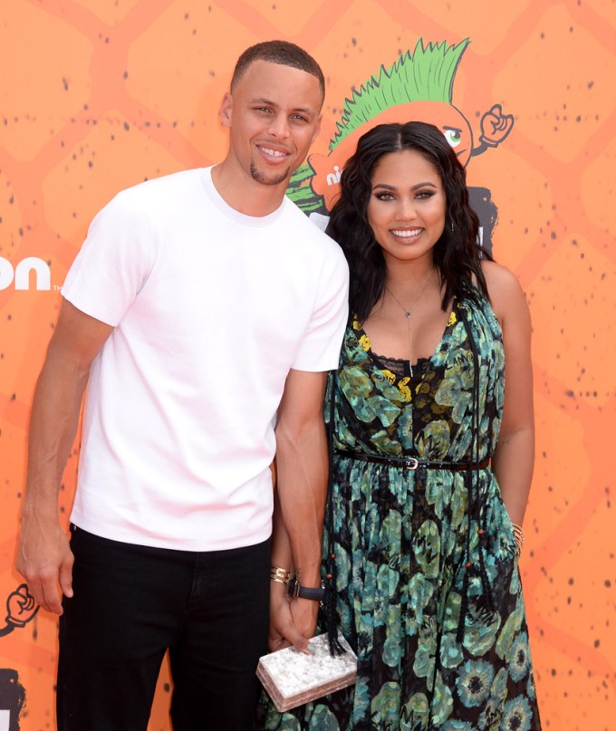 Steph Curry & Ayesha Curry At The Kids’ Choice Awards