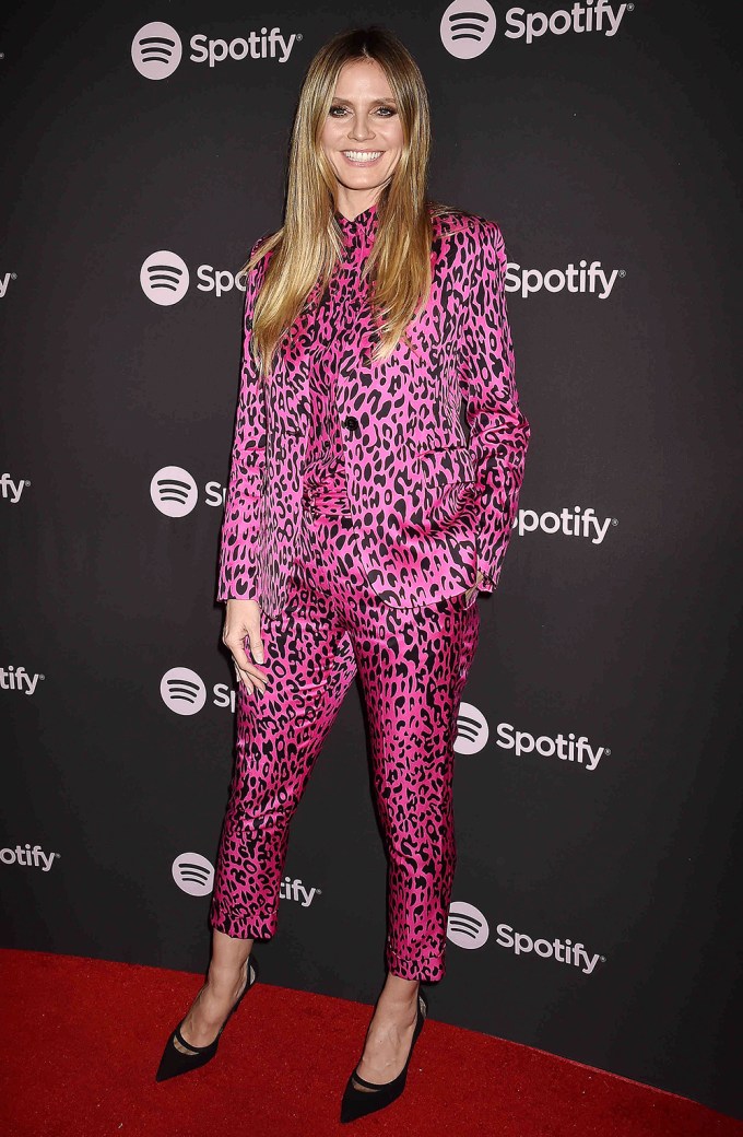 Heidi Klum At Spotify’s Best New Artist 2019 Party