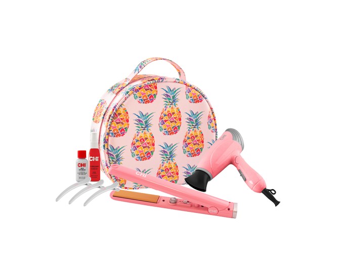 CHI for ULTA Beauty Pineapple Travel Kit, $99, Ulta