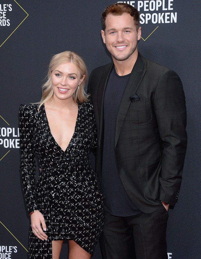 Colton Underwood & Cassie Randolph At The People’s Choice Awards