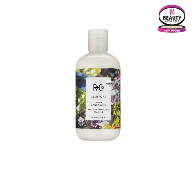 BEST SHAMPOO AND CONDITIONER — R+Co GEMSTONE Color Shampoo & Conditioner, $32 each, Randco.com
