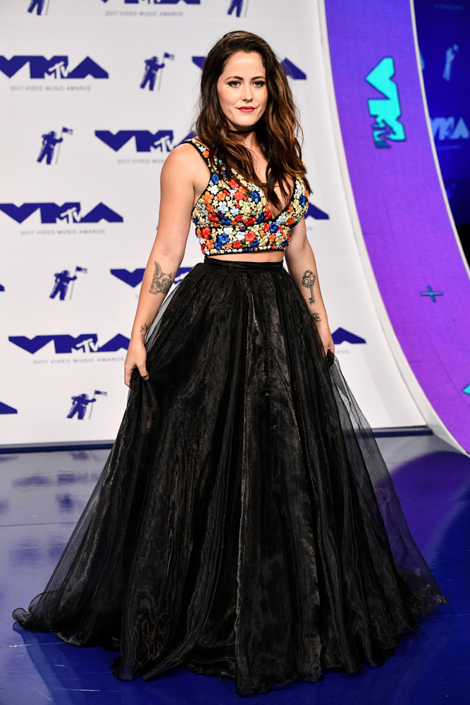 Jenelle Evans atends the MTV Music Video Awards