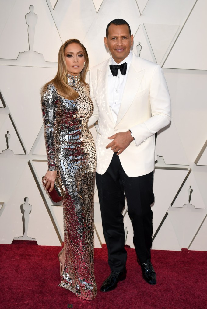 Jennifer Lopez & Alex Rodriguez at the 91st Academy Awards