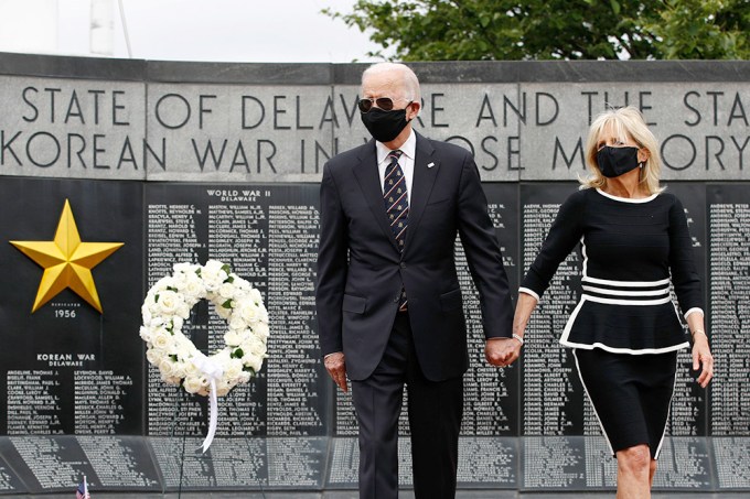 Joe Biden At The Delaware Memorial Bridge