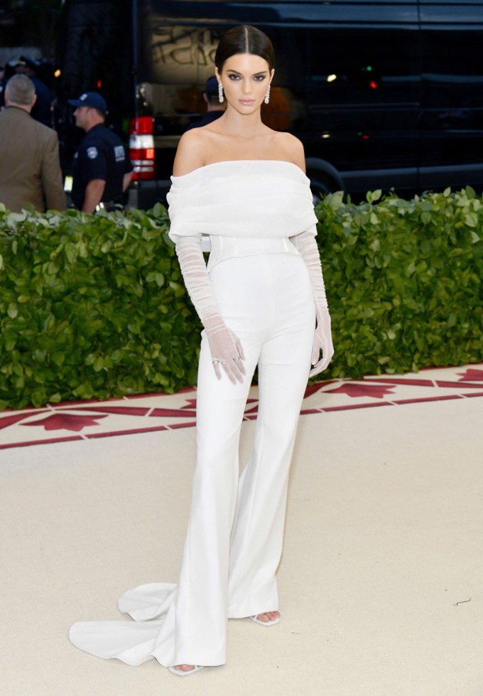 Kendall Jenner At The 2018 Met Gala