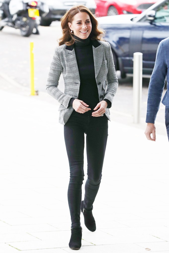 Kate Middleton in a stylish outfit
