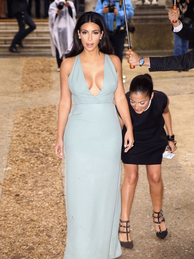 Kim Kardashian At Valentino