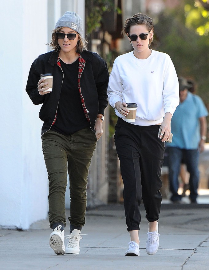 Kristen Stewart and Alicia Cargile out and about