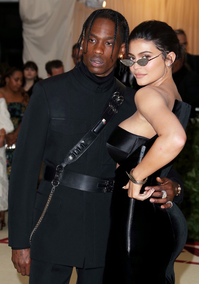 Kylie Jenner & Travis Scott At The 2018 Met Gala