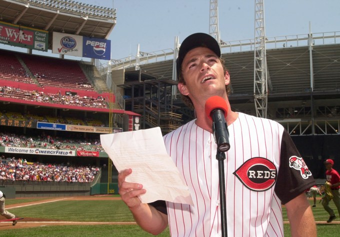 Luke Perry Reads Lou Gehrig’s Farewell Speech