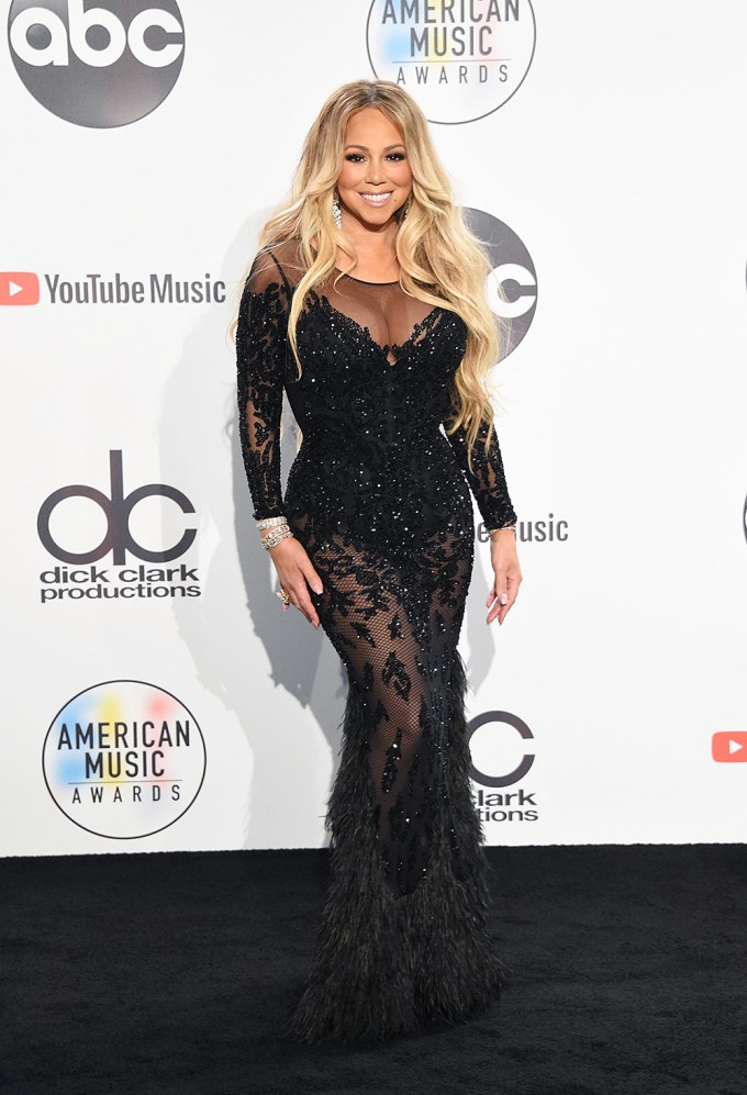 Mariah Carey at the American Music Awards
