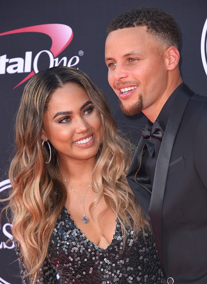 Steph Curry & Ayesha Curry Smile
