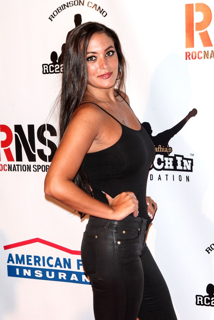Sammi Giancola at the Summer Classic Charity Basketball game in New York City