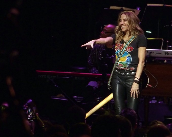Sheryl Crow At The Love Rocks Concert