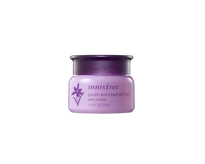 Innisfree Youth Enriched Gel Cream with Orchid, $23, Innisfree.com
