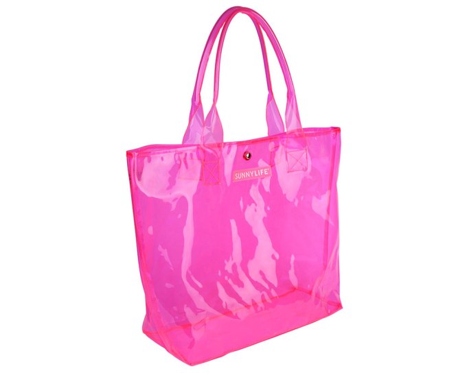 Sunnylife Market Pink Bag, $30, Sunnylife.com