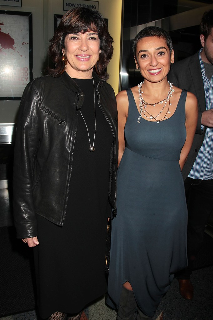 Christiane Amanpour With Zainab Salbi