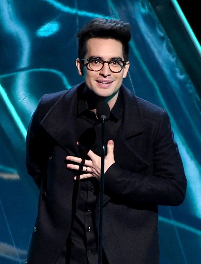 Brendon Urie at an award show