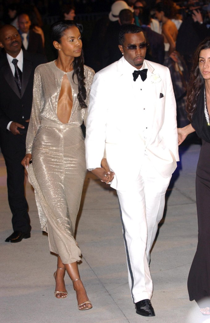 Diddy & Kim Porter At The Oscars’ Vanity Fair After-Party