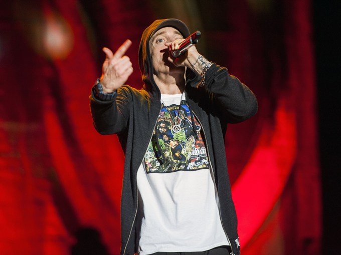 Eminem Raps At The Austin City Limits Music Festival
