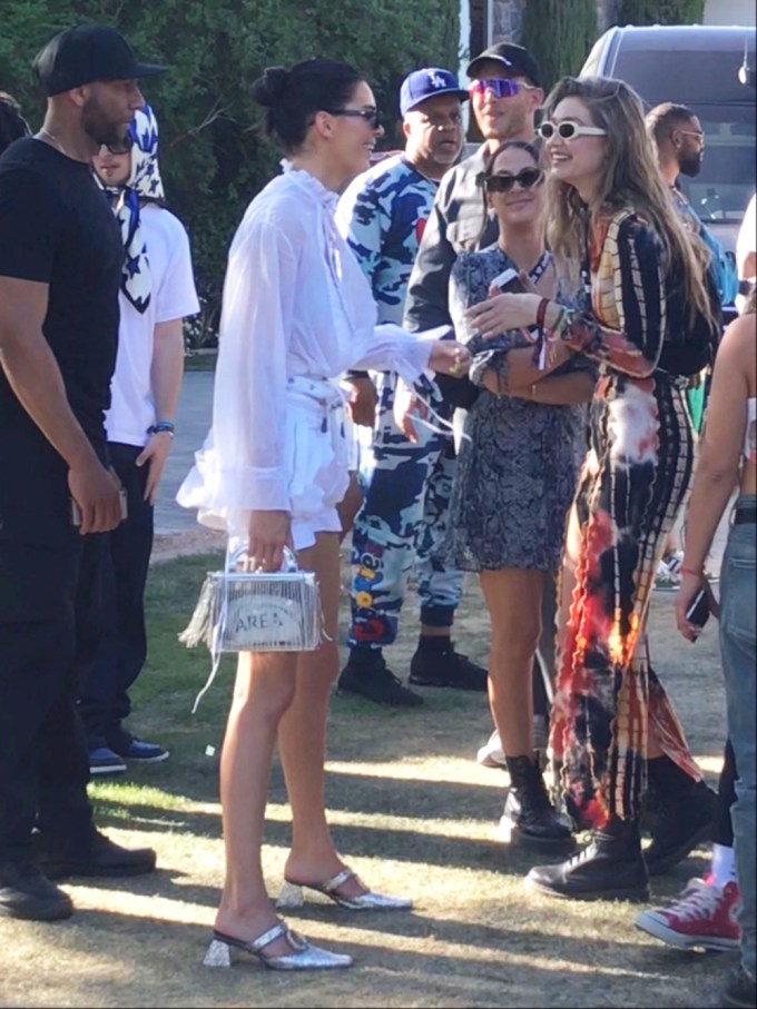 Kendall Jenner & Gigi Hadid At Coachella 2019