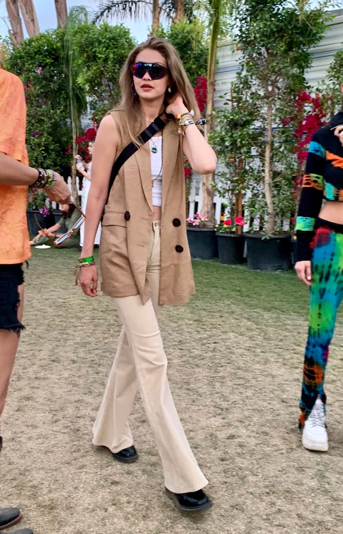 Kendall Jenner & Gigi Hadid At Coachella 2019