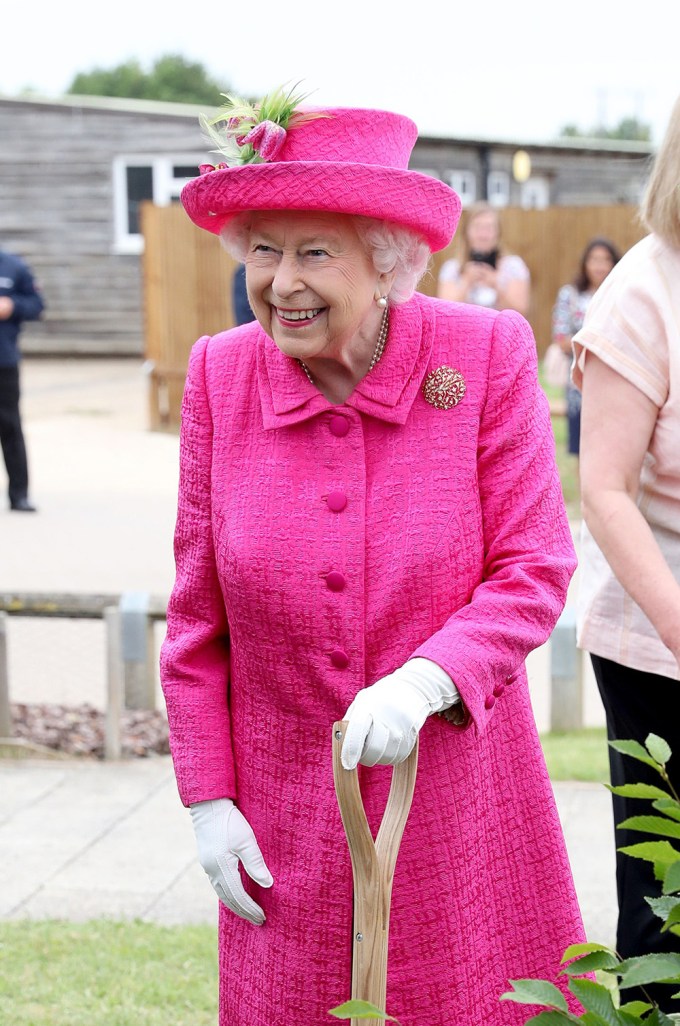 Queen Elizabeth II visits Cambridge