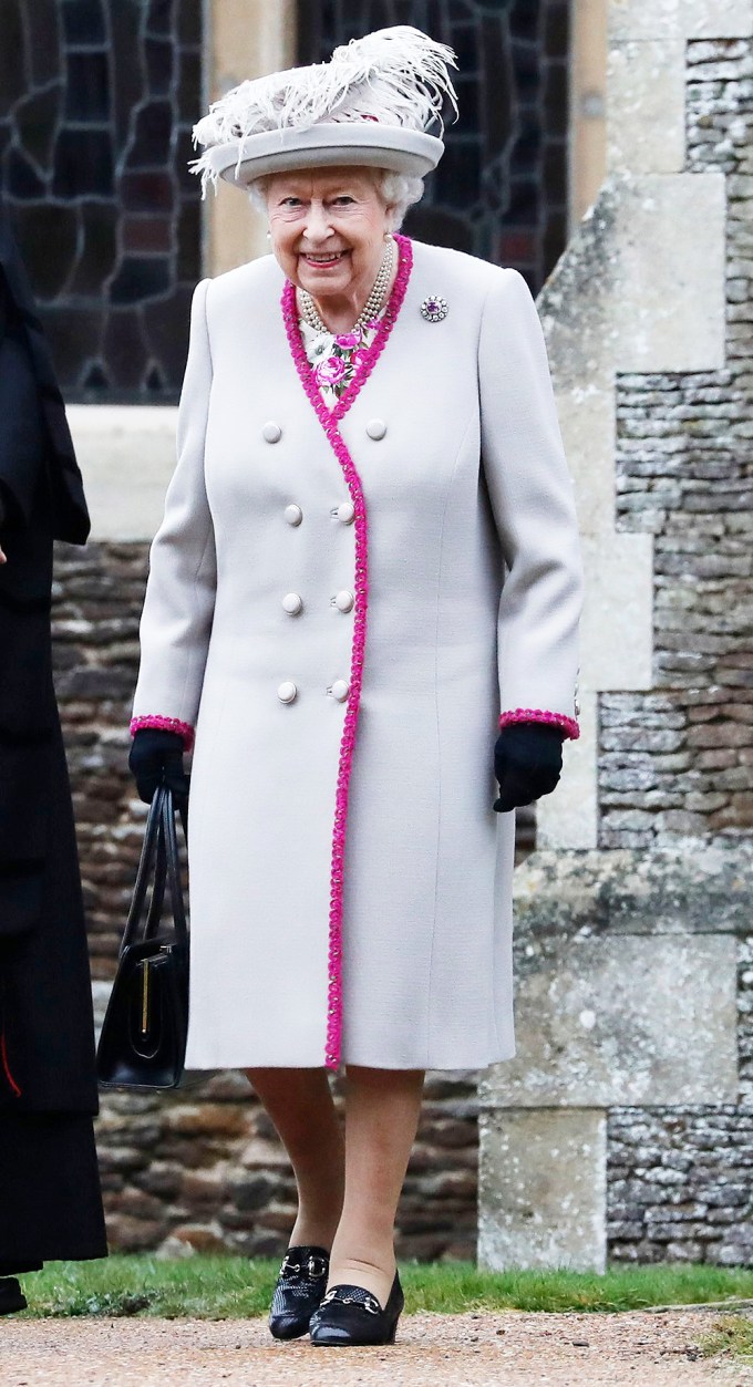 Queen Elizabeth II on Christmas Day