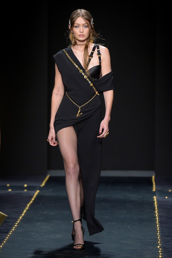 Gigi Hadid At Milan Fashion Week